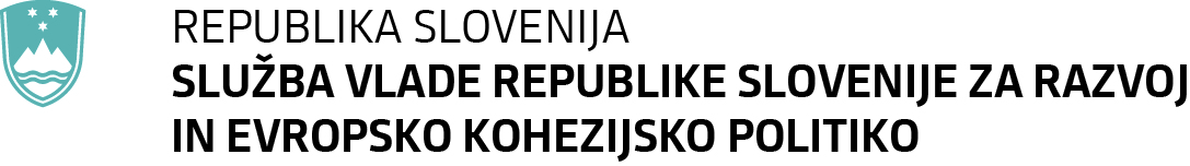 SVRSREKP Služba vlade RS za razvoj in evropsko kohezijsko politiko